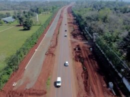 Duplicação da Rodovia das Cataratas, em Foz do Iguaçu, atinge 18,52%