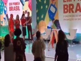 Dança erótica em apresentação de evento do governo gera revolta da oposição