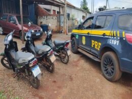 Três motocicletas paraguaias foram recuperadas em Medianeira