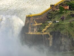 Itaipu diminui vertimento para reduzir o impacto da cheia do Rio Iguaçu