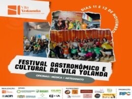 Festival Gastronômico e Cultural da Vila Yolanda será no próximo final de semana