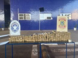Apreendidos 114,2 kg de substancias análogas à maconha em carro com fundo falso na Ponte Internacional da Amizade