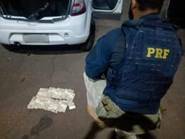 Após perseguição de 17 km, PRF apreende quase R$ 100 mil em São Miguel do Iguaçu