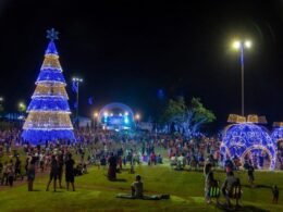 Itaipu e parceiros convidam população para o Natal Águas e Luzes de Foz do Iguaçu