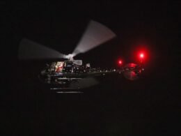 Papai Noel voador e show de drones são atrações de sábado (16) do Natal Águas e Luzes
