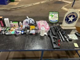 Receita Federal apreende duas armas de fogo com pedestre que passava na Ponte Internacional da Amizade