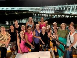 300 mulheres dos Clubes de Mães fazem passeio noturno na Itaipu