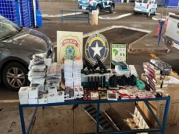 Paraguaio é preso na Aduana da Ponte Internacional da Amizade com quatro pistolas 9 mm