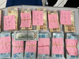 Receita Federal apreende cerca de R$ 46.585,00 em espécie na Aduana da Ponte Internacional da Amizade