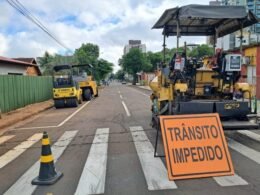 Atenção motoristas: Trânsito temporariamente interditado na Rua Castelo Branco