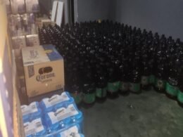 Ação conjunta prende 2 pessoas e fecha depósito ilegal com centenas de mercadorias contrabandeadas da Argentina