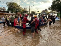 Itaipu viabiliza ônibus para transporte de voluntários para o Rio Grande do Sul