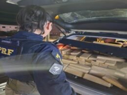 Recuperado SUV roubado carregando quase meia tonelada de maconha em Candói (PR)