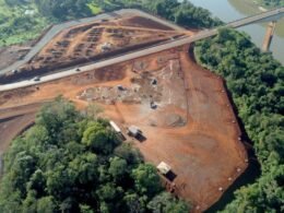 Execução da Perimetral Leste de Foz do Iguaçu chega a 32,4% em junho