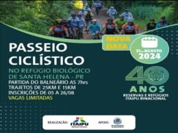 Nova data! Inscreva-se para o Passeio Ciclístico no Refúgio Biológico Santa Helena (PR)