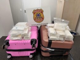 Presas duas passageiras com cocaína no Aeroporto de Foz