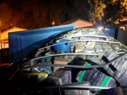 Apreendidas 8,6 toneladas de maconha em Foz do Iguaçu
