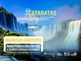 CataratasDay2024 será comemorado dia 10 de novembro de 2024, domingo.