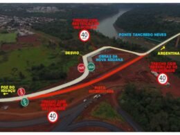 Ponte Tancredo Neves em Foz terá pare-e-siga no acesso a partir de quinta