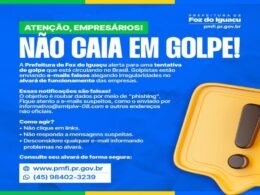 Alerta para tentativas de golpe por e-mail