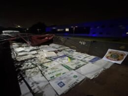 Apreendida uma tonelada de maconha em Céu Azul