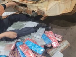 Apreendidos 94 quilos de maconha na Aduana da Ponte Internacional da Amizade