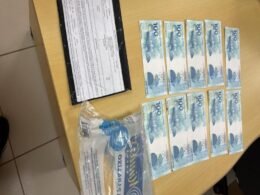 Polícia Federal prende jovem com cédulas falsas de R$ 100