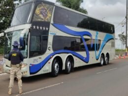 Ônibus com 56 Passageiros Argentinos é retido por Irregularidades