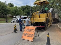 São retomadas as obras de recape da Avenida Paraná