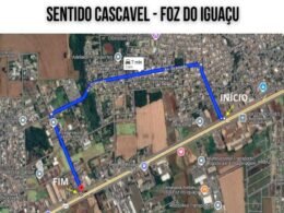 DER/PR divulga rotas alternativas para interdição da BR-277 em Foz do Iguaçu