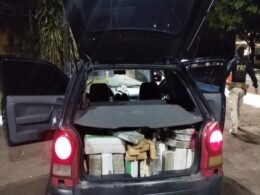 Apreendidos mais de 300 quilos de maconha em duas ocorrências na BR-277