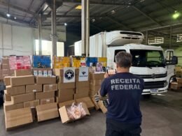 Apreendida em Cascavel carga de eletrônicos e camarões