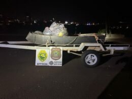 Quatro pessoas presas por tráfico internacional de drogas no Rio Paraná