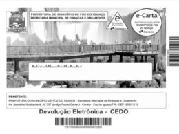 Correios farão a entrega dos boletos do IPTU 2025 para pagamento à vista