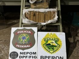 Polícia apreende 36 kg de maconha em barco no rio Paraná