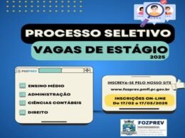Fozprev contrata estagiários de nível médio e superior