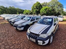 Leilão eletrônico de veículos em Cascavel: 62 lotes com lances a partir de R$1.700,85
