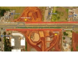Marginais da BR-277 em Foz do Iguaçu serão bloqueadas para obra de viaduto