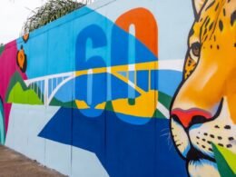 Inauguração do Mural Comemorativo dos 60 Anos da Ponte Internacional da Amizade