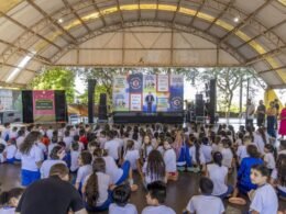Itaipu e Itaipu Parquetec promovem ação educativa contra a dengue foi destinada a 123 mil estudantes do PR