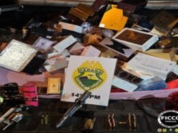 Três homens são presos em Foz com armas, drogas, produtos contrabandeados e equipamentos policiais