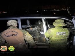 Homem é preso com veículo carregado com cigarros eletrônicos e mercadorias contrabandeadas