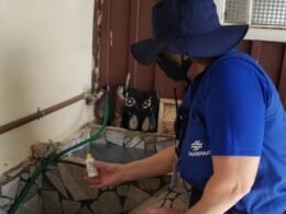 Sanepar realiza vistorias em imóveis de Foz do Iguaçu para verificar ligações corretas à rede de esgoto
