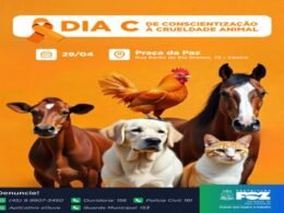 Prefeitura de Foz promove “Dia C” de Conscientização à Crueldade Animal