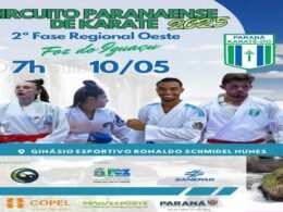 Foz vai receber cerca de 600 atletas do Karatê no próximo sábado (10)
