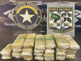 Homem é preso com 15, 335 quilogramas de maconha na Ponte Internacional da Amizade