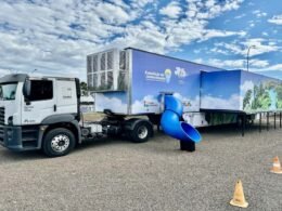 Lançamento dos novos caminhões da Expedição do Conhecimento