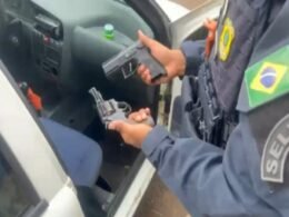 PRF evita dois assaltos, prende cinco e apreende três armas em Santa Terezinha de Itaipu em apenas uma hora.