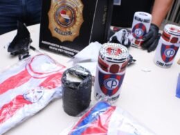 Paraguai: carga com cocaína escondida em copos térmicos é interceptada no aeroporto com destino à Arábia Saudita
