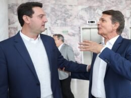 Prefeito Silva e Luna se reúne com Ratinho Junior e consolida parceria de R$ 500 milhões para transformar Foz do Iguaçu
